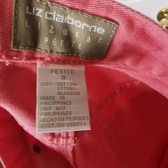 2/$40 BNWT Liz Claiborne high waist jeans size 8P - Picture 5 of 6